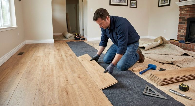 Laminate Floor Remodeling in Pinellas County, FL