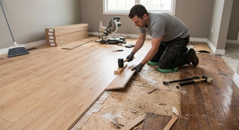 Laminate Flooring Replacement in Pinellas County, FL