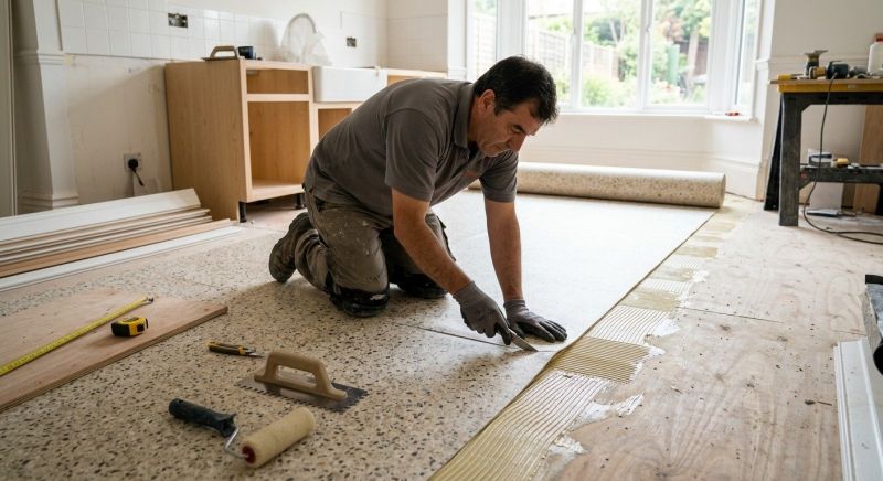 Linoleum Floor Installation in Pasco County, FL