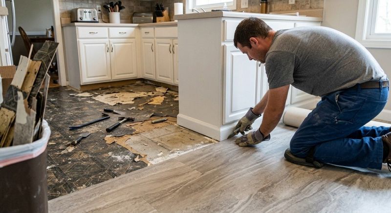 Linoleum Floor Installation in Safety Harbor, FL