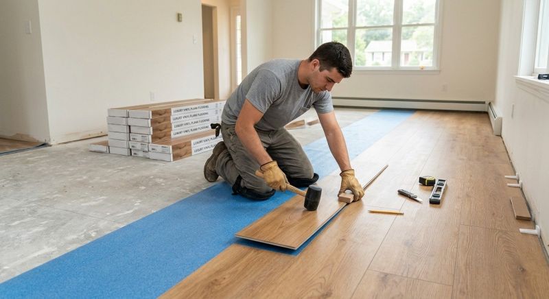 Luxury Vinyl Tile Installation in Clearwater, FL
