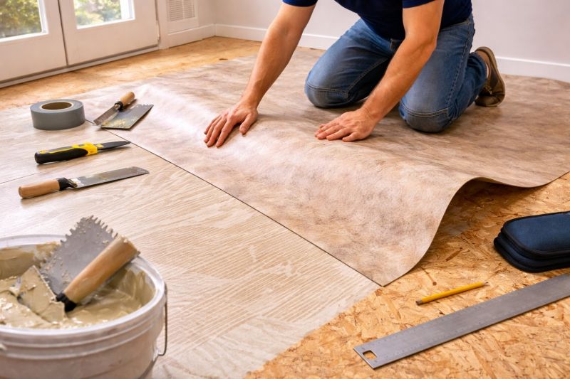 Sheet Flooring Installation in Dunedin, FL