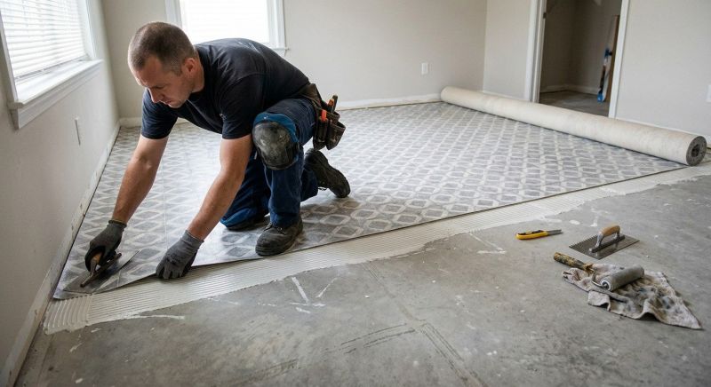 Sheet Flooring Installation in Tarpon Springs, FL