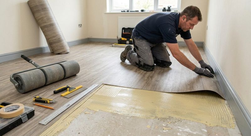 Sheet Vinyl Installation in Pinellas County, FL