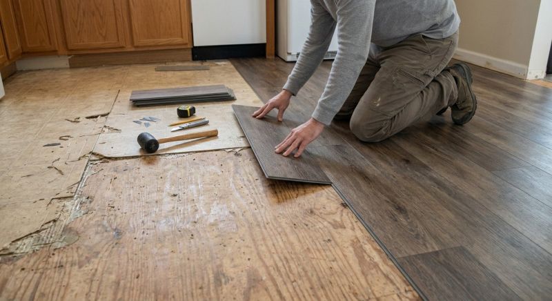 Vinyl Floor Replacement in Pinellas County, FL