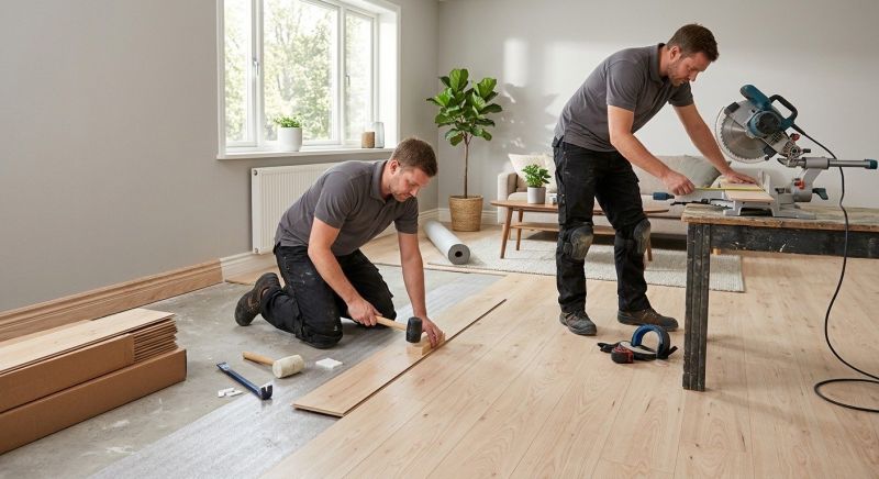 Wood Laminate Installation in Pinellas County, FL